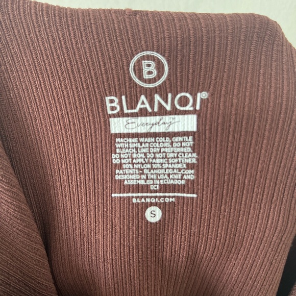 BLANQI Ribbed Midi Maternity Dress (Coco) - Picture 3 of 6